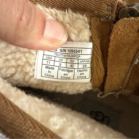 UGG Palomar Waterproof Boots womens size 11
Chestnut side zip up - Picture 9 of 11